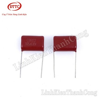 Bộ 10 Chiếc Tụ CBB 1uF 105J 630V 20mm