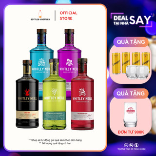 [CHÍNH HÃNG] DEAL SAY TẠI NHÀ - Whitley Neill Gin - UK - 700ML - 40%