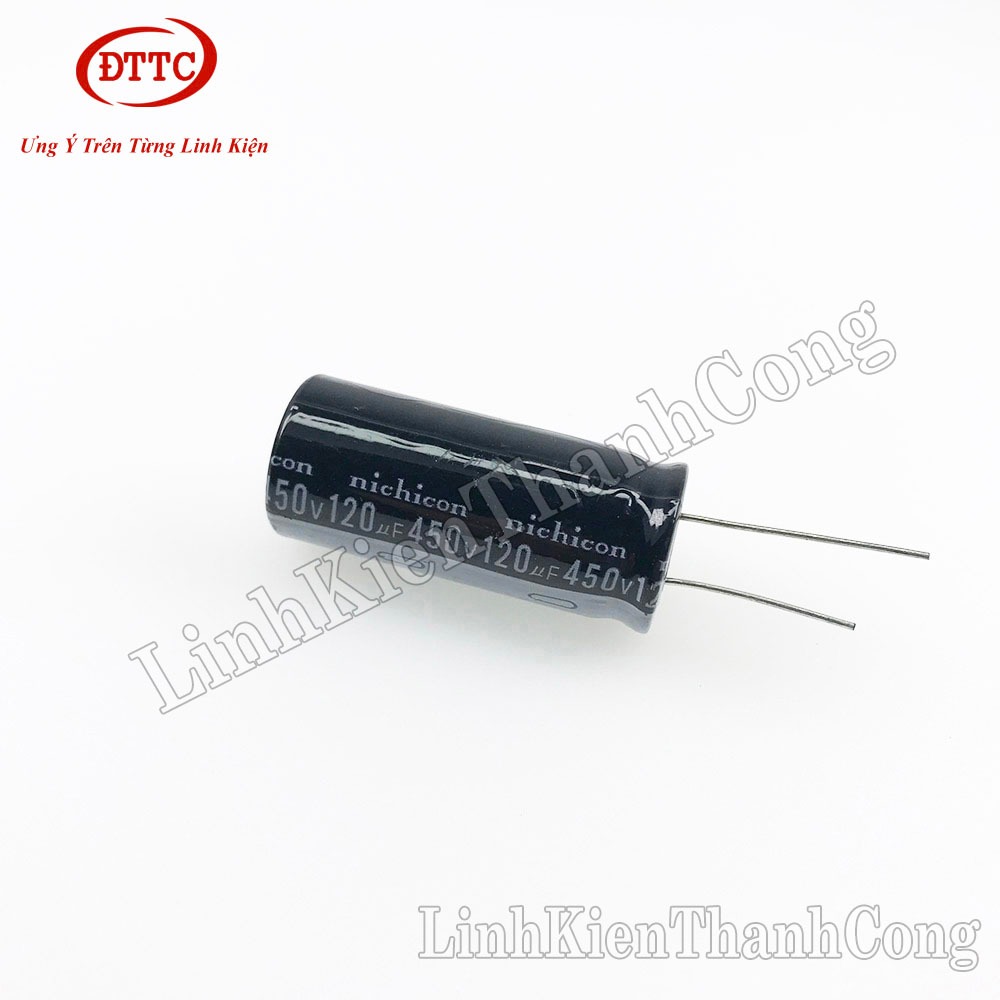 Bộ 3 Chiếc Tụ 120uF 450V Chân Mềm
