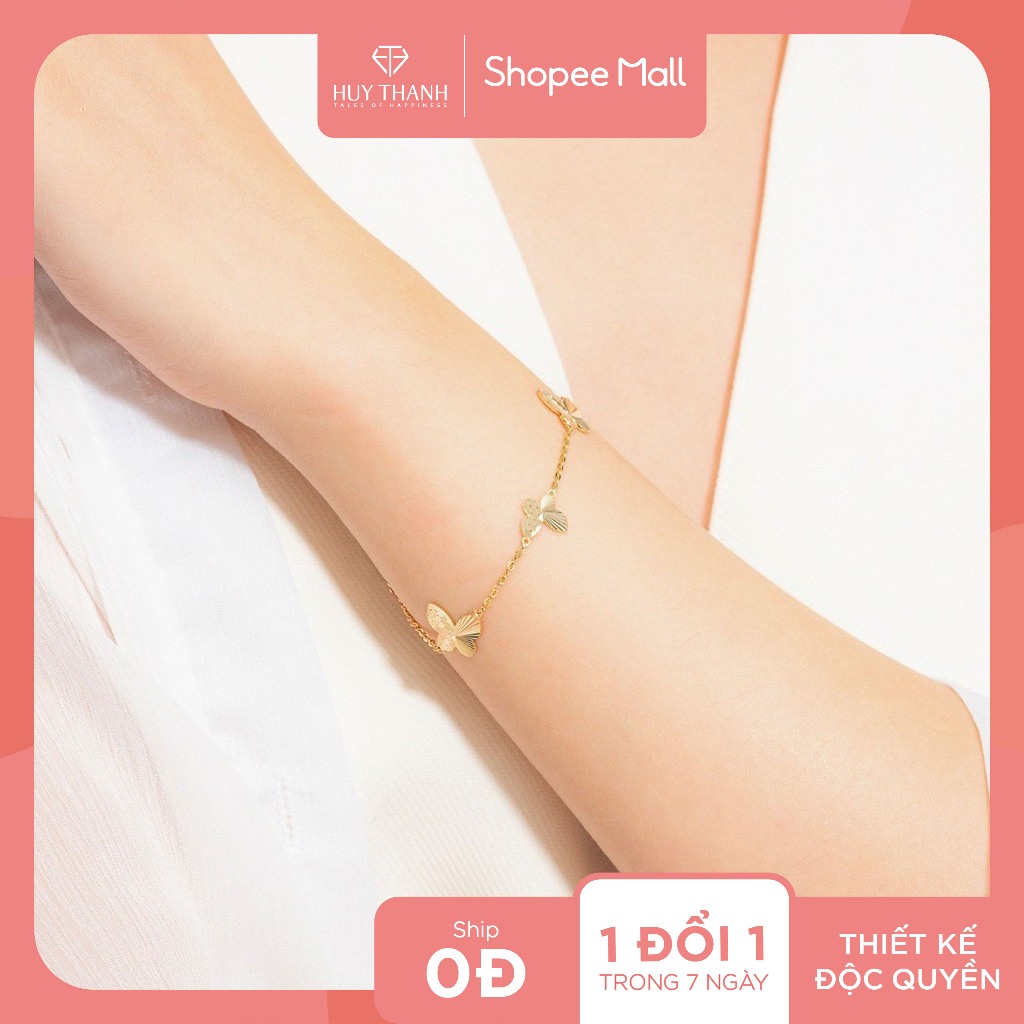 Lắc Tay Vàng Tây 14k LBZ013 Huy Thanh Jewelry