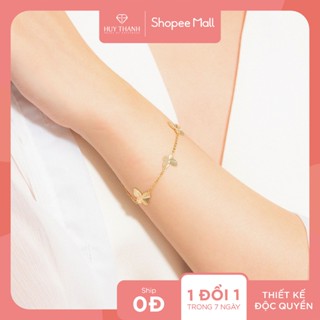  Lắc Tay Vàng Tây 14k LBZ013 Huy Thanh Jewelry 