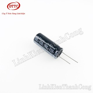 Tụ  Hóa 100uF 450V Chân Mềm 18x35mm 18x40mm