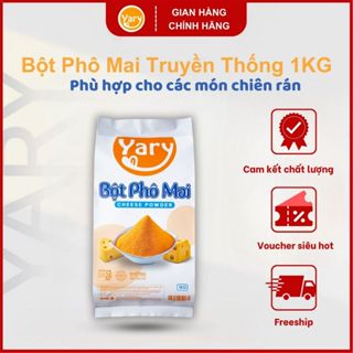  Bột Phô Mai YARY 1kg Gia Vị Lắc Khoai Tây Gà Rán Bánh Gạo Làm Kem Cheese Bắp Rang Bơ 
