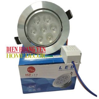 ĐÈN LED MẮT ẾCH ÂM TRẦN 3W, 5W, 7W chỉnh được góc chiếu