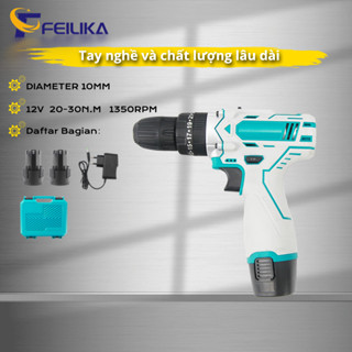 FEILIKA Máy Khoan Cầm Tay 12V MK-01F Tuốc Nơ Vít Điện Máy Khoan Pin Lithium