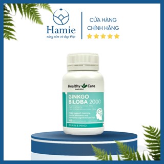 Viên Uống Bổ Não Healthy Care Ginkgo Biloba 2000 100 Viên Úc