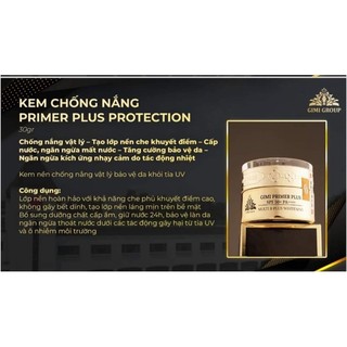  GIMI PRIMER PLUS Kem Chống Nắng Lão Hóa Làm Trắng Da Nâng Tone NH ẬP KH ẨU HAN QUỐC 2024 