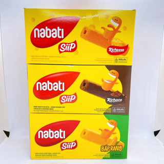 Bánh Nabati Siip Snack Vị Phô Mai Hộp 80g (20 gói) Mới