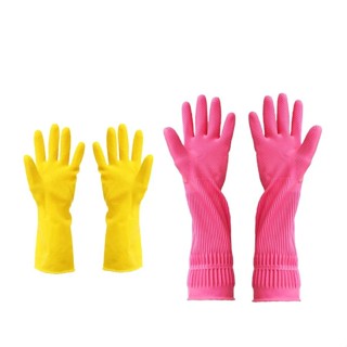 Găng tay cao su rửa chén ✨Bao Tay💖Siêu dai Đông Cầu Vồng, chống thấm nước, bảo vệ da tay 26cm-42cm