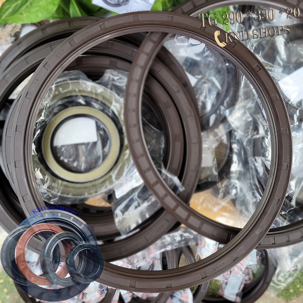 Phốt dầu SVKS TG 290*330*20, Phớt chặn nhớt đầu trục cơ chuyên cho phụ tùng máy tàu thủy và xe cơ gi