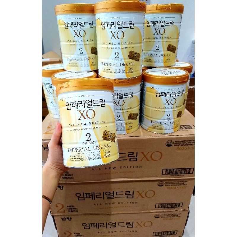 (KO TEM/CÓ TEM) Sữa bột Namyang XO số 2 nội địa Hàn 800g