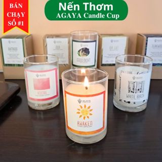 21 Mùi nến thơm Agaya Candle Cup size 100G,Nến thơm tinh dầu thiên nhiên,dùng thư giãn giảm stress