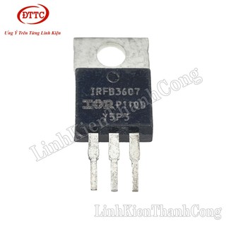 Bộ 10 Chiếc IRFB3607 MOSFET N-CH 80A 75V (Tháo Máy)