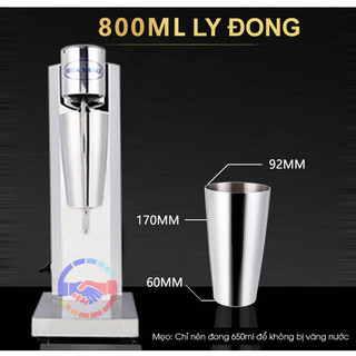 [HCM - Hỏa Tốc] Máy Đánh Sữa Milkshake, Máy Khuấy Trà Sữa