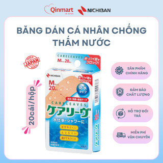 Băng dán cá nhân chống thấm nước Careleaves che phủ bảo vệ vết thương siêu tốt