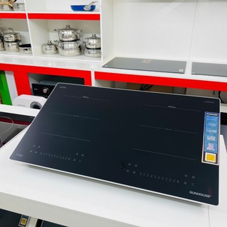 Bếp Từ Đôi SUNHOUSE SHB DI09 serial 8.0 ( 2024 ), nấu liu riu,BOOSTER nấu nhanh,INVERTER tiết kiệm