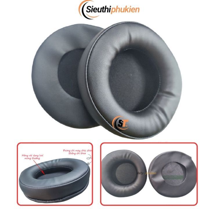 Set 2 miếng (1 cặp) đệm ốp thay cho tai nghe Logitech G733 / G335