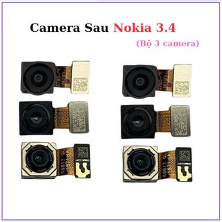 Camera sau Nokia 3.4,bộ 3 camera