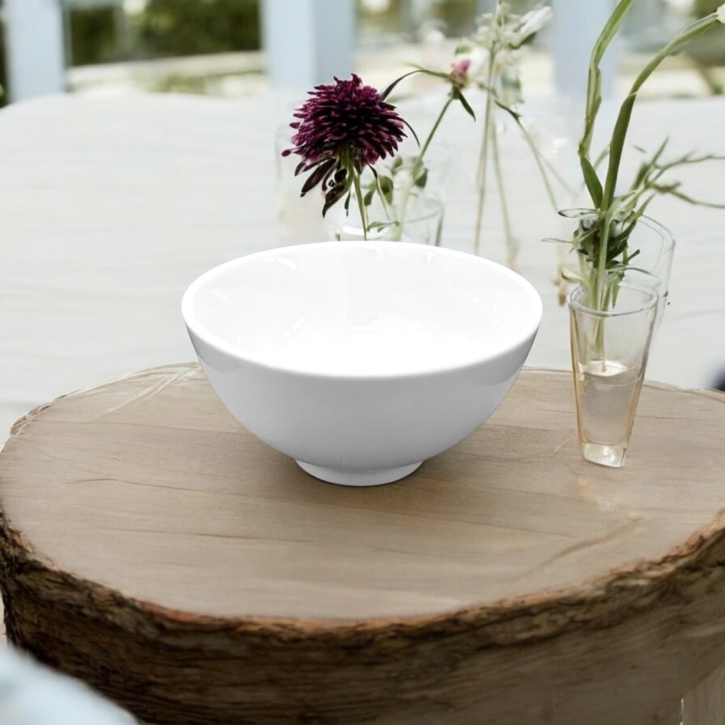 Bát Chấm 8.7 cm Sứ Trắng OHIO