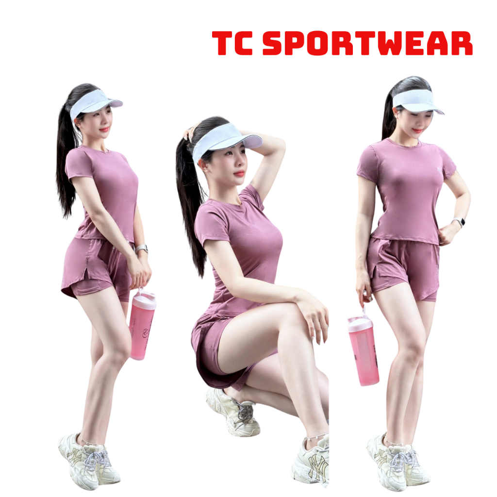 (Có túi sườn) Bộ tập gym yoga aerobic nữ , set thể thao nữ đồ tắm chất co giãn thoải mái tập luyện-NG18