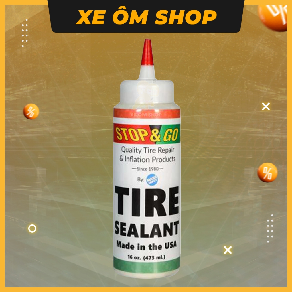  Chai Keo Tự Vá Lốp Stop & Go 