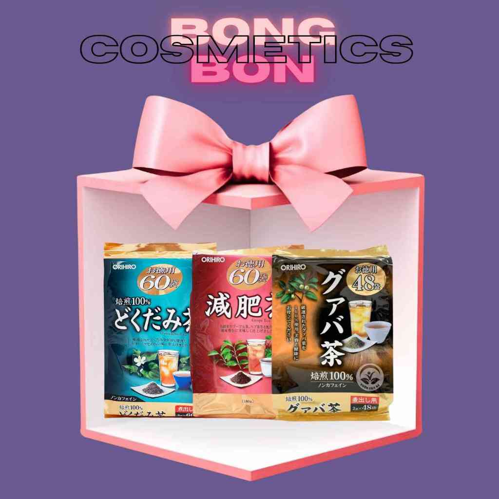 Trà ORIHIRO Thảo Dược, Diếp Cá và Lá Ổi Genpi Tea, Dokudami Tea và Guava Tea