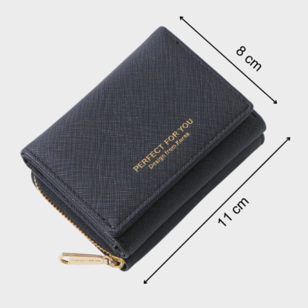 Ví Nữ Mini Cầm Tay PERFECT FOR YOU Dáng Ngắn Nhiều Ngăn Da Xước Cao Cấp Cực Đẹp PFY04 - Tukado | BigBuy360 - bigbuy360.vn