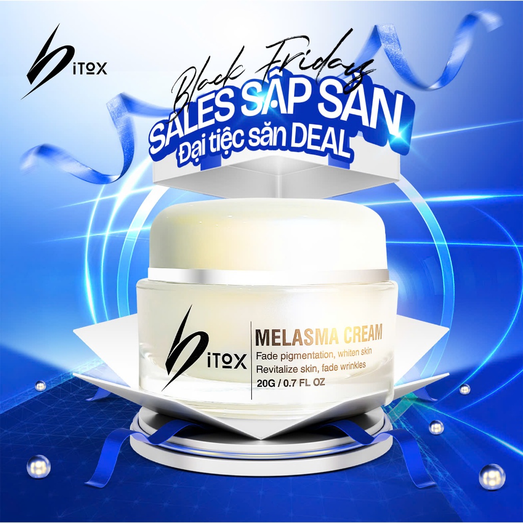 Kem Dưỡng Trắng Da Mờ Thâm Nám - MELASMA CREAM BITOX