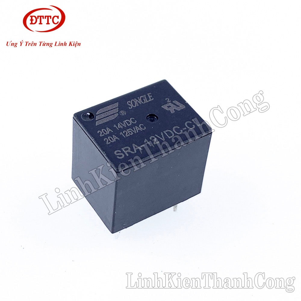 Bộ 3 Chiếc Relay SRA-12VDC-CL 12V 20A 5 Chân