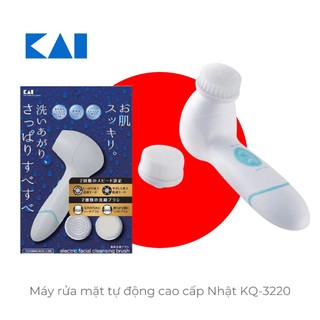 Máy massage rửa mặt nhật kai kq3220 - bh 12 tháng 1 đổi 1