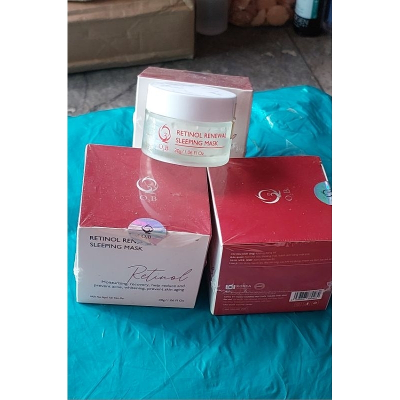 Mặt Nạ Retinol Dạng Gel o2b