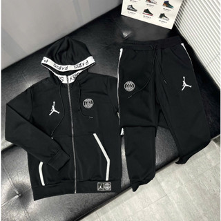 Bộ Quần Áo Hoodie Nam Pa Dít Phối Dây Mũ Siêu Đẹp - Bộ Nỉ Nam Hoodie Pa Dít Chất Nỉ Dày Dặn Cao Cấp