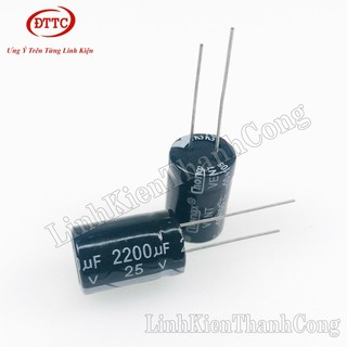Tụ 2200uF 25V (13x25mm)