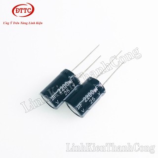Tụ 2200uF 25V (13x25mm)