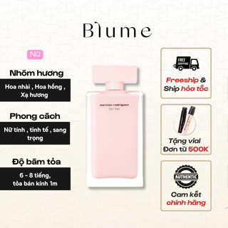 [ Mẫu Thử 10ML ] Nước hoa NỮ NAR FOR HER HỒNG NHẠT mùi dễ thương - Blume Tiệm Nước Hoa