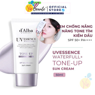 Kem chống nắng D'alba nâng tông da Waterfull Tone-up Sun Cream SPF 50+ 50ml