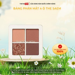 Bảng Phấn Mắt 4 Ô the SAEM Saemmul Shadow Box 3.6g
