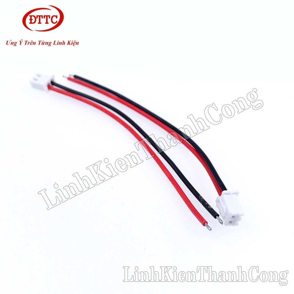 Cáp 2 Sợi Loại 1 Đầu Cái XH2.54-2Y 22AWG Dài 10cm, 20cm, 30cm