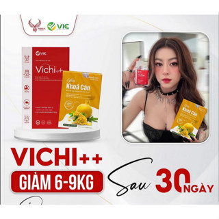 Viên Siêu Giảm cân Vichi ++, Tặng 30 Ngày Khóa Cân Giành Cho Cơ Địa Lờn