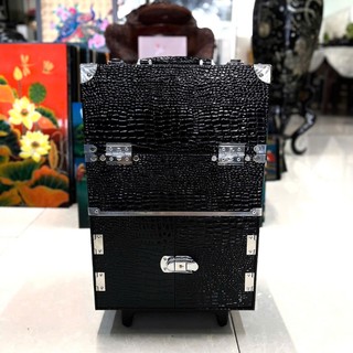 [Tặng Mascara] Cốp vali đa năng mini loại 1 cao cấp The Rucy Hana bọc góc inox size 30x22x44 cm