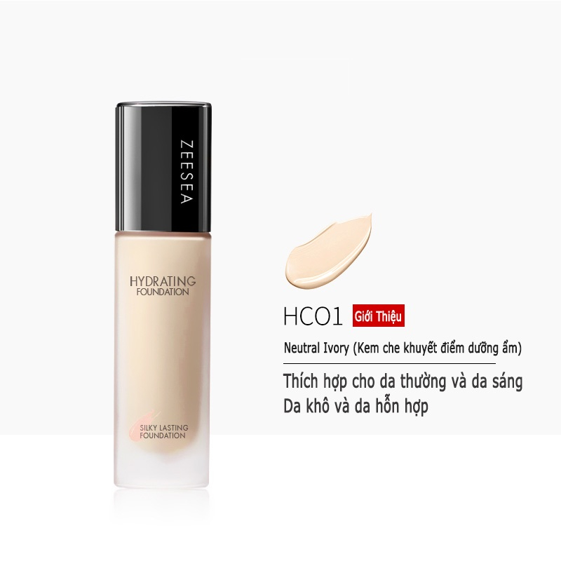 [COMBO] Kem Nền Zeesea 30G, Phấn Phủ Zeesea TẶNG Kèm Kem Lót Zeesea Tím Xanh Nude 10G SHUSHU COSMETICS