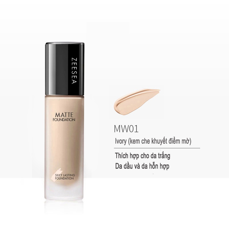 [COMBO] Kem Nền Zeesea 30G, Phấn Phủ Zeesea TẶNG Kèm Kem Lót Zeesea Tím Xanh Nude 10G SHUSHU COSMETICS