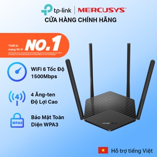 [Hỏa Tốc] Bộ Phát Wifi 6 Mercusys MR60X / MR62X Chuẩn AX Tốc Độ 1500Mbps