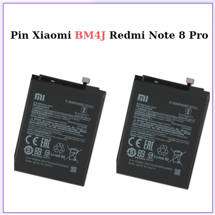 Pin BM4J/Redmi note 8 pro Xiaomi,Pin Mới Đẹp