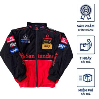 Áo Khoác Dù Nam Nữ dùng đi Phượt santader áo khoác biker racing có dây kéo