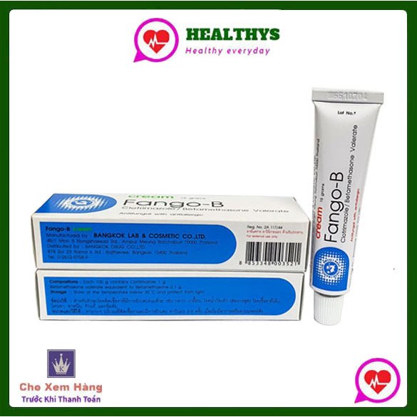 Kem Bôi Lang Ben, Hắc Lào, Nấm ngứa Fango -B thái Lan