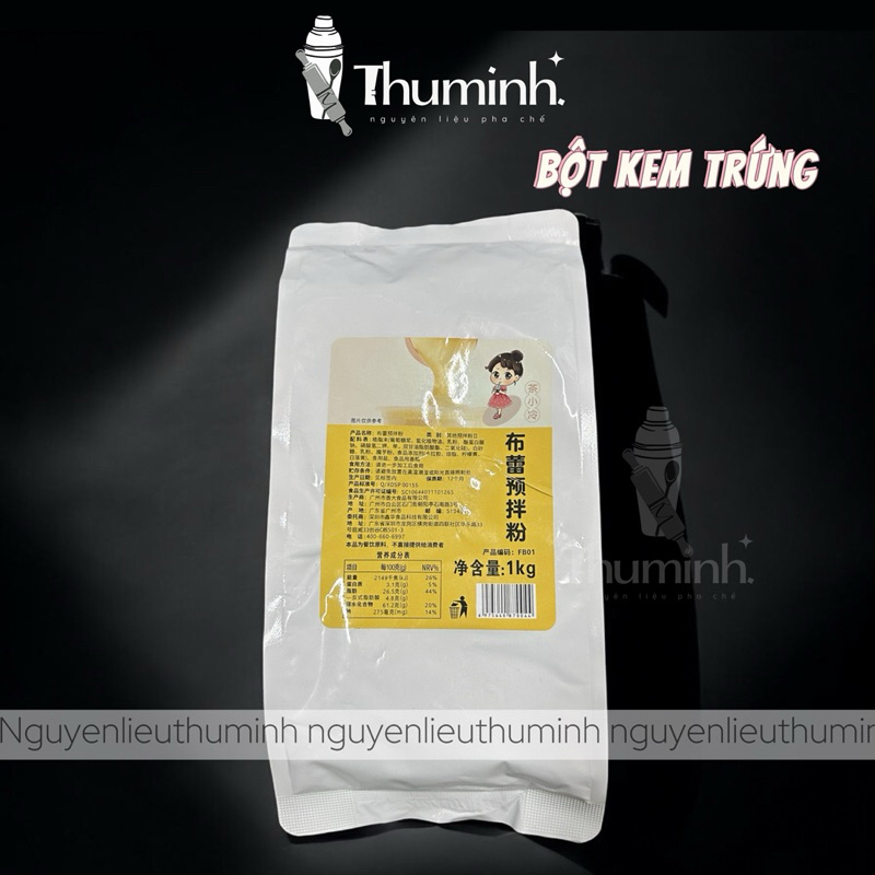 Bột Kem Trứng Đài Loan Brulee Gói 1Kg