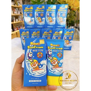 Kem chống nắng dịu nhẹ từ thiên nhiên cho trẻ sơ sinh đến 15 tuổi pororo sun cream spf50+pa+++ 50ml