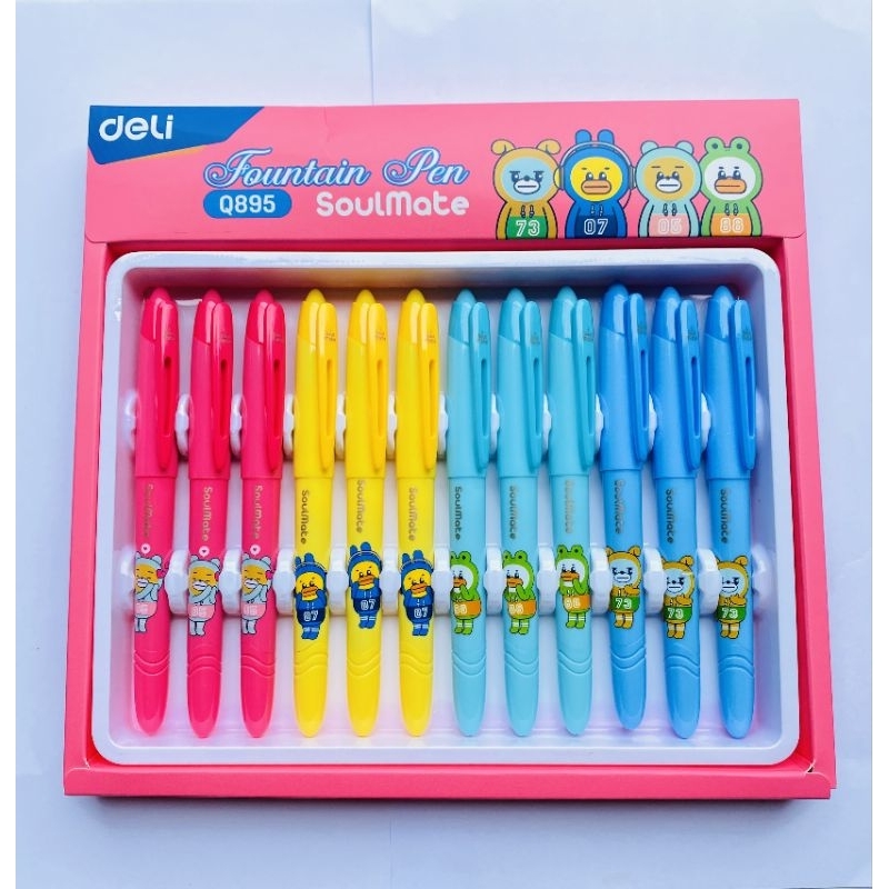 Bút máy ngòi trơn Deli 895