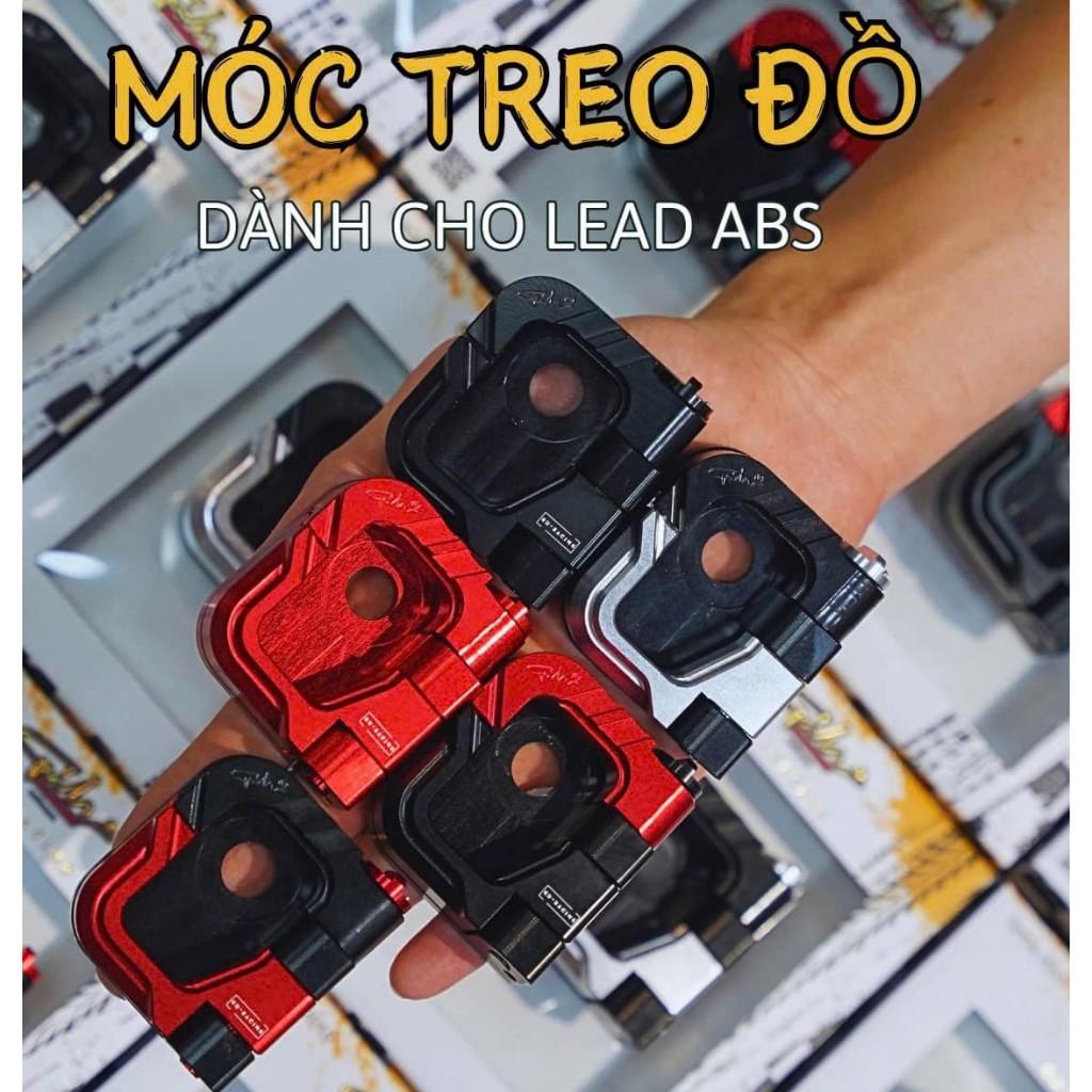 Móc treo đồ CNC GH-Racing cao cấp cho Lead ABS